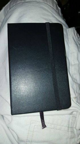 Moleskine sheet Music Notebook - 3.5&#034; x 5.5&#034; - Hardcover - Black staff paper