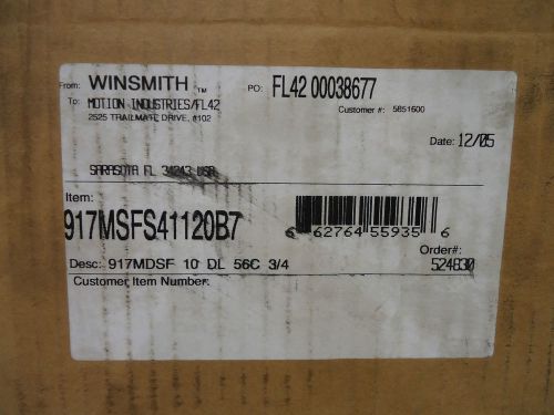 WINSMITH D-90 917MDSF   10:1 RATIO