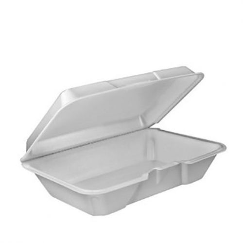 Dart Takeout Foam Clamshell Food Containers - DCC205HT1