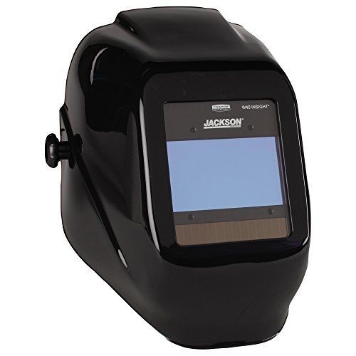 Jackson safety w40 insight variable auto darkening welding helmet, halox, black for sale