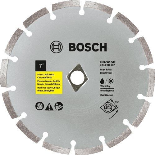 Bosch DB741SD 7-Inch Segmented Rim Diamond Blade (with Dko)