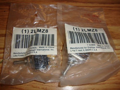 (2) NEW POWERFIRST 2LMZ8 (HY29C) TOGGLE SWITCHES