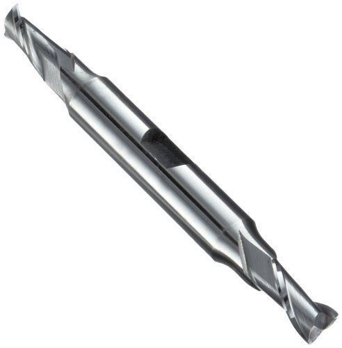 Union Butterfield 5110375 High Speed Steel (HSS) Square Nose End Mill, Inch, Dou