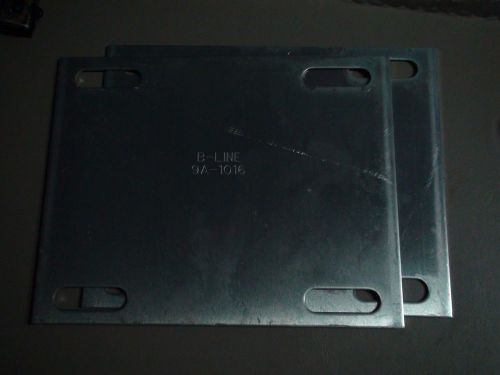 Cooper b-line 9a-1016 expansion splice plates, for 5&#034; nema / 6&#034;  tray, alum pair for sale