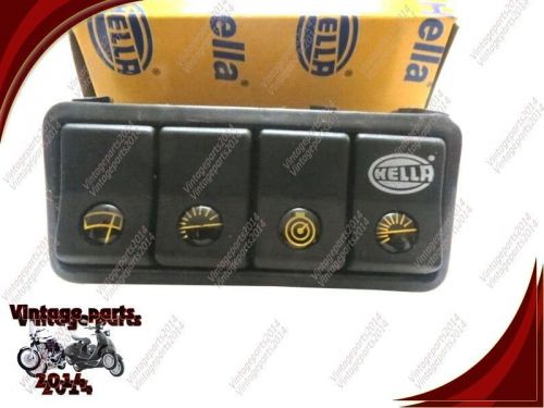 NEW HELLA 4 UNIT PIANO SWITCH CLUSTER CONSOLE JEEP TRACTOR BUS LORRY