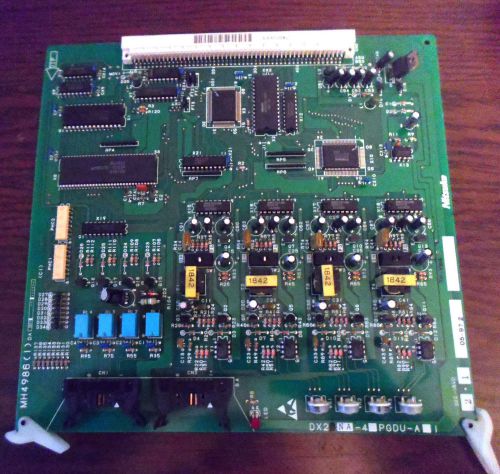 NEC/ Nitsuko  384i 92135 / DX2NA-4PGDU-A1 4 Port Paging Circuit Card (Used)