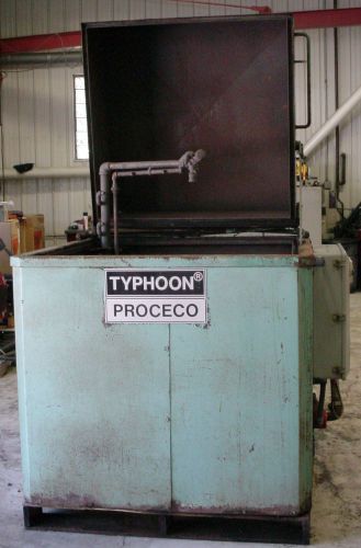 ECONO TYPHOON PROCECO PARTS CLEANING MACHINE, MODEL 40-36-E 220V/3PH/46AMP
