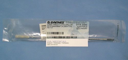 Synthes 315.330, 3.2mm Three fluted drill bit, New