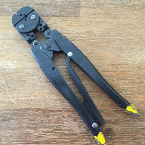 AMP Tyco Hand Crimper Crimping Tool Type C PIDG 26-22 Model 46222 - Made in USA