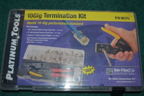 Platinum Tools 90170 10 Gig Termination Kit