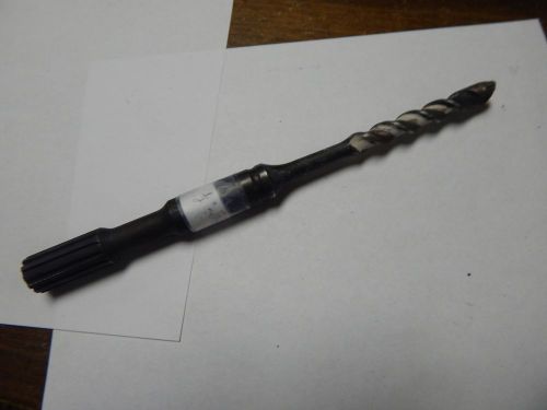 1/2&#034; Japan Made Spline Shank Masonary Twist Drill Bit