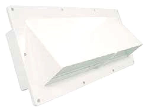 Ventline (v2111-13) polar white horizontal exterior wall vent new for sale