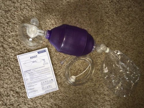 Lot of 12 Smiths Medical Portex Adult Manual Resuscitator Oxygen Reservoir Bag