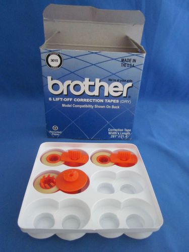 3 Brother Lift-Off Correction Tapes #3015