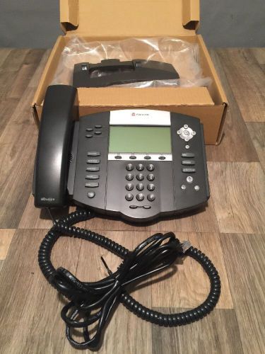 Polycom IP 550 VoIP SIP Phone Telephone 2200-12550-001 Excellent - 10 Available