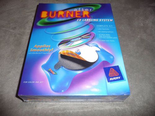 CD After Burner Labeling System-Avery