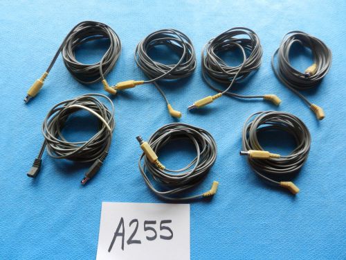 OMS Surgical Diathermy Bipolar Reusable Cables Cords    Lot of 7