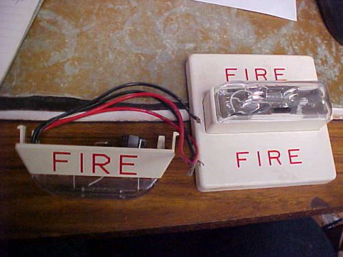 NEW WHEELOCK RSS-2415W FIRE STROBE &amp; FIRE STROBE INSERT ...  ZM-09