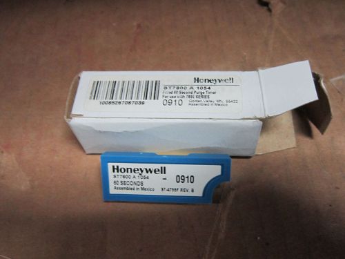 HONEYWELL ST7800A1054  60 SEC PURGE CARD FOR USE WITH 7800 SERIES