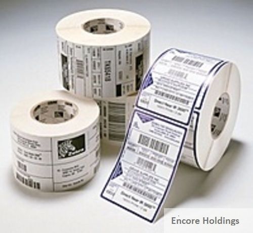 Zebra z-perform 2000t 10000281 4 x 6 inches thermal transfer paper label - 1000 for sale