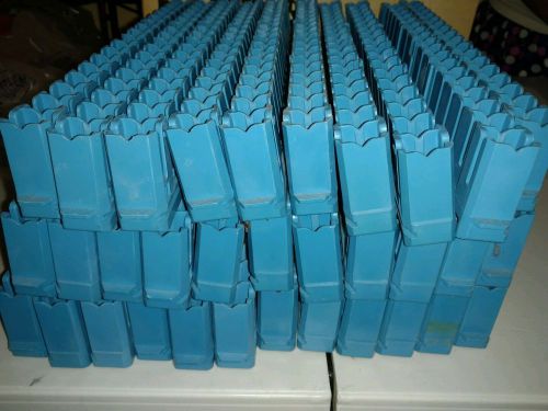 Beckman coulter ls counter racks mini vial blue 18 slot holder 60608 40 pcs for sale