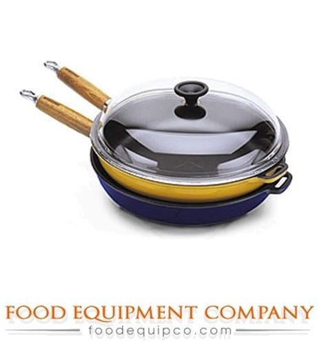 Paderno A1734030 Chasseur Fry Pan 11&#034; dia. cast-iron yellow