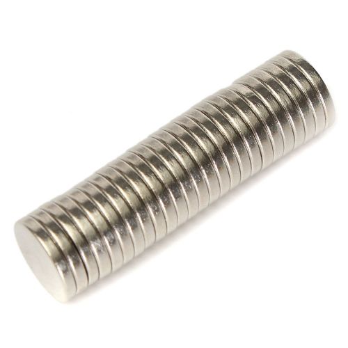 25pcs N52 12mm X 2mm Strong Round Magnets Rare Earth Neodymium Magnets