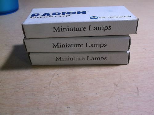 NEW Radion #85 Lot of 10 Minature Light Bulb Lamp *FREE SHIPPING*