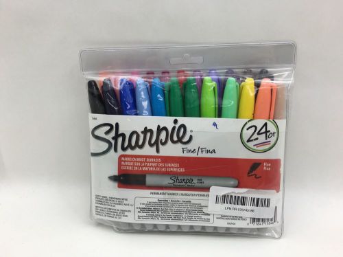 Sharpie Ultra-Fine-Point Permanent Markers, 23 Colored Markers