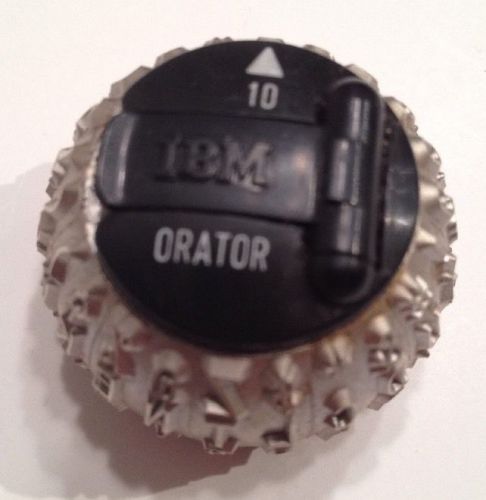 IBM Golf Ball Type Element Font Orator 10 pitch  Selectric Typewriter