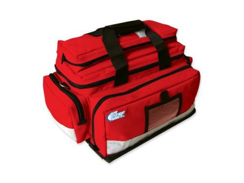 Ems paramedic trauma bag fire rescue first aid ambulanc red for sale