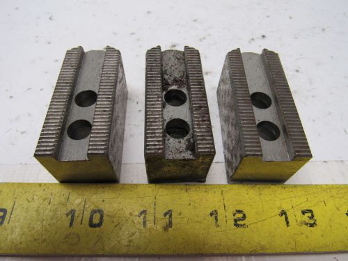 KITAGAWA Serrated Lathe Chuck Pointed Jaws Set of 3