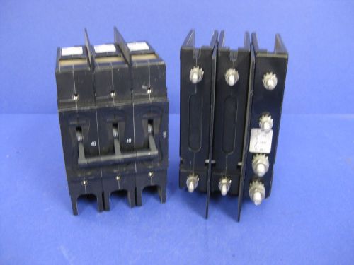 Airpax 219-3-2877-8, 3 Pole  277 V Magnetic Circuit Breaker 40/40/100 - LOT of 2