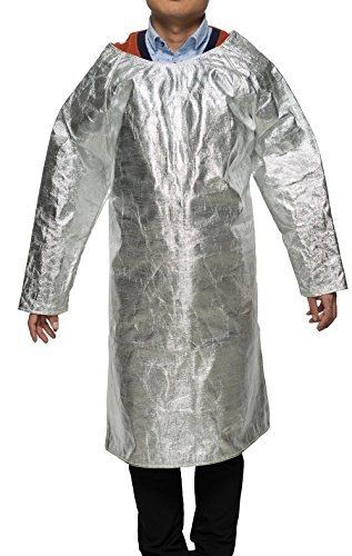 Unknown Welding Apron Aluminized Heat Resistant Apron Protective Coat Safety