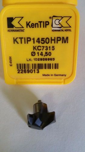 KENNAMETAL KTIP 1450HPM KC7315 14.5MM CARBIDE DRILL TIP