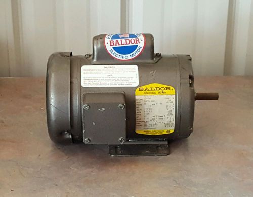 L3406M 1/3 HP, 1725 RPM BALDOR ELECTRIC MOTOR