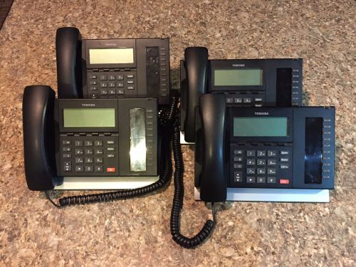 Toshiba Strata DP5022-SDM 10 Button Business Display Speaker Phone (Lot of 4)