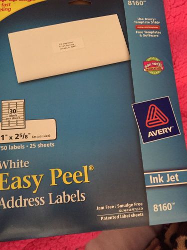 Avery White Easy Peel Address Labels