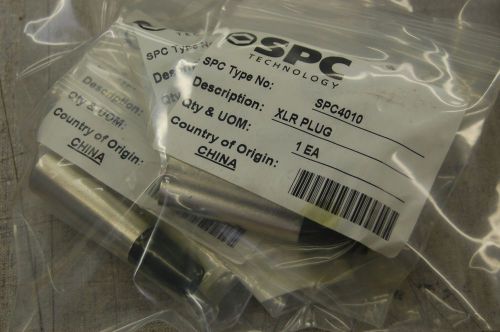 Spc xlr plugs pack of 5 spc4010 new for sale