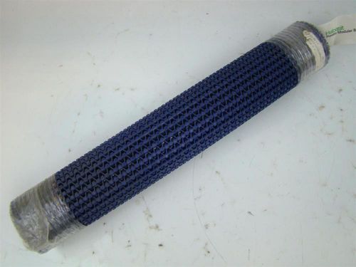 Conveyor belt habasit plastic m1230 flush grid acetal blue 25.6&#034; x 3&#039; for sale