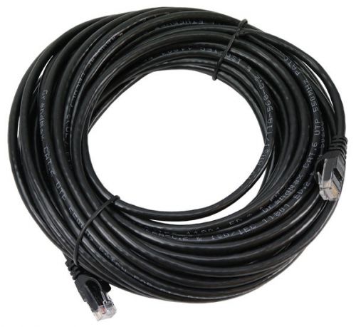 Black CAT6 Cable (50 ft.) By ServoCity Part # CAT6-50