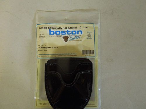Boston Leather 5515-2 Open Top Handcuff Case Public Safety/ Police Gear/Security