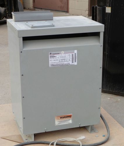 9t23b3873 ge transformer 45kva 480-208y/120v 3 phase used for sale