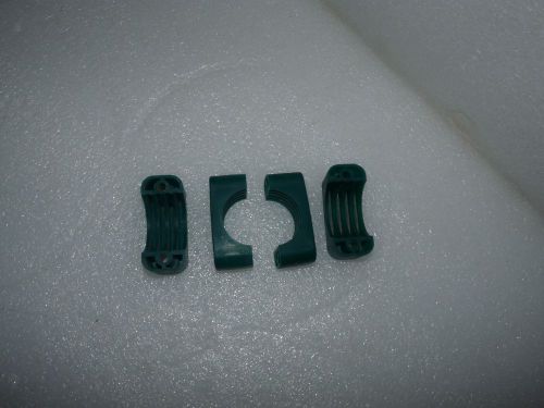 LOT OF 2 STAUFF TYPE GR.5 HYDRAULIC CLAMPS GREEN 1.5&#034; NO SCREWS