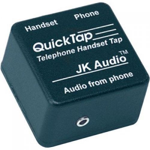 Jk audio qt quicktap telephone handset audio interface for conversation for sale