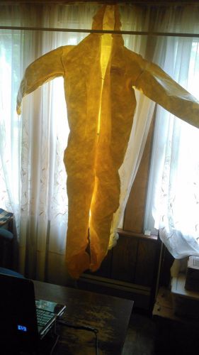 (5) DUPONT Tyvek Yellow Coverall Chemical Hazmat Suit New XXXL 5units