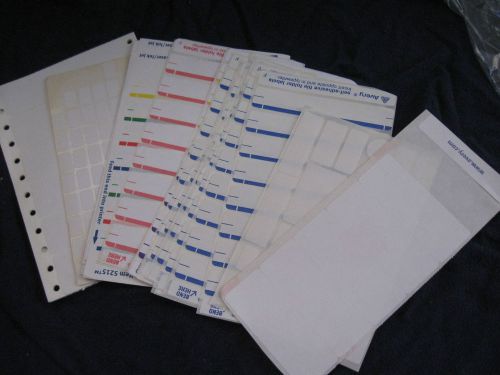 lot of 37 sheets of blank labels self adhesive