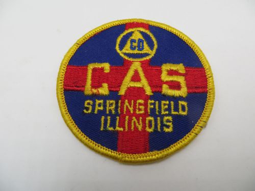 Embroidered Patch - Civil Defense CAS Springfield Illinois CD