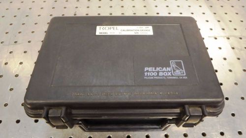 K132083 Tropel Calibration Device 8100-40 w/ Pelican 1100 Box