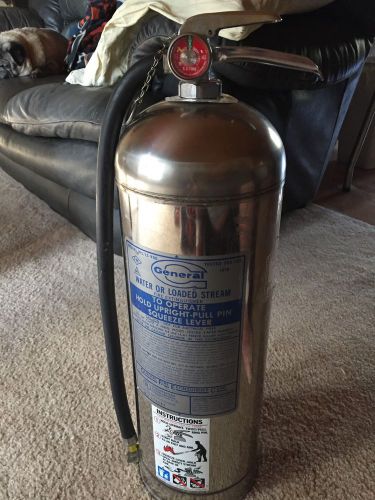 Water Fire Extinguisher 2.5 Gallon Very Clean No Dents